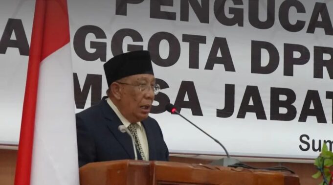 Bupati Sumbawa Hadiri Pelantikan Anggota DPRD 2024-2029
