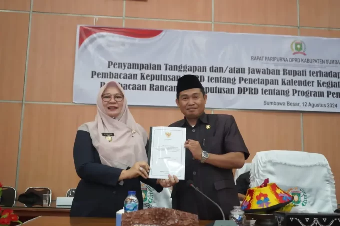 Jawaban Bupati Terhadap Pandangan Umum Fraksi Golkar, NasDem dan PKB