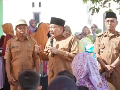 Bupati Pantau Pelaksanaan PIN di Kecamatan Alas