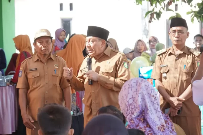 Bupati Pantau Pelaksanaan PIN di Kecamatan Alas