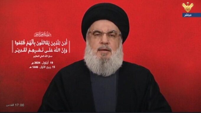 Sebut Rencana Israel Bunuh 5 Ribu Warga Lebanon Gagal, Sayyed Hasan Nasrallah: Deklarasi Perang