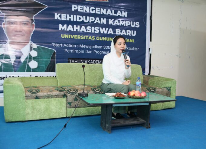 Rannya Jadi Pemateri di PKKMB Universitas Gunung Rinjani, Harap Mahasiswa Fokus Upgrade Diri
