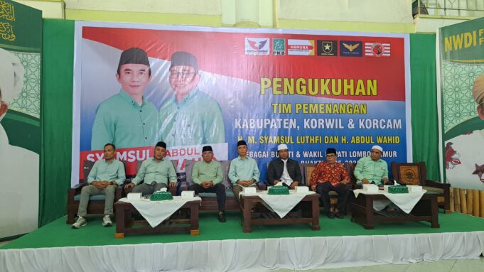 Tim Pemenangan Dikukuhkan, Luthfi-Wahid Ajak Pendukung Hindari Politik Kebencian
