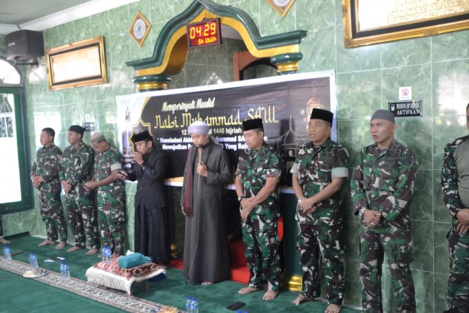 Kodim 1710/Mimika Peringati Maulid Nabi Muhammad SAW 1446 H