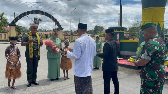 Kodim 1710/Mimika Gelar Acara Kenal Pamit Dandim