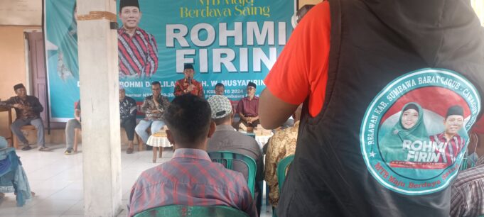 Silaturrahim di Kabupaten Sumbawa, H. Firin Datangi Sejumlah Titik