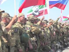 Cehcnya Kirim Pasukan ke Zona Militer