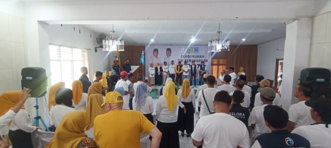 Tim Pemenangan dan Relawan Mo-BJS Dikukuhkan