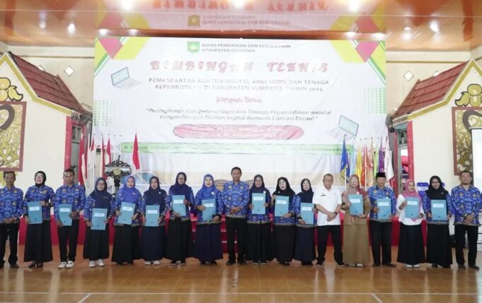 Bupati Buka Bimtek Pemanfaatan Konten Digital Bagi Guru dan Pendidik