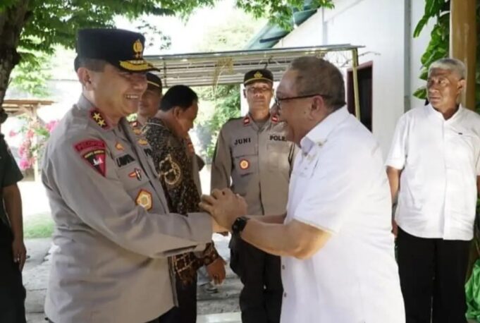 Bupati Sumbawa Dampingi Kunjungan kerja Kapolda NTB di Kecamatan Empang