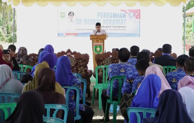 Bupati: Berdirinya SDN Keramat Untuk Akses Pendidikan Lebih Baik