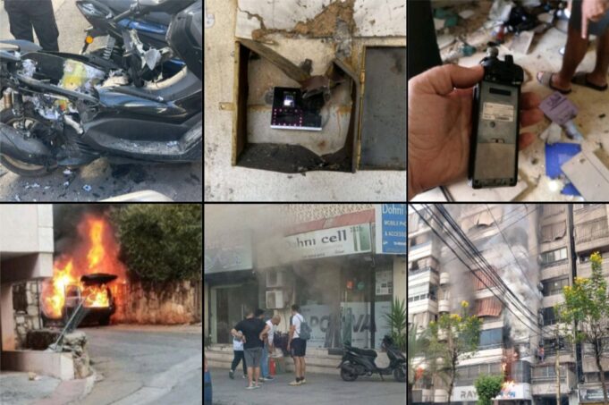 Ribuan Perangkat Elektronik dan Komunikasi Meledak di Lebanon