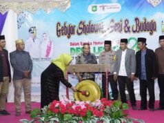 Wabup Hadiri HUT Desa Leseng
