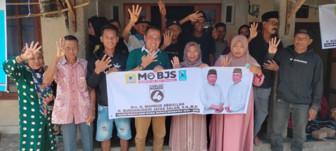 Kampanye Hari ke-9, Masyarakat Bangkong Siap Menangkan Mo-BJS