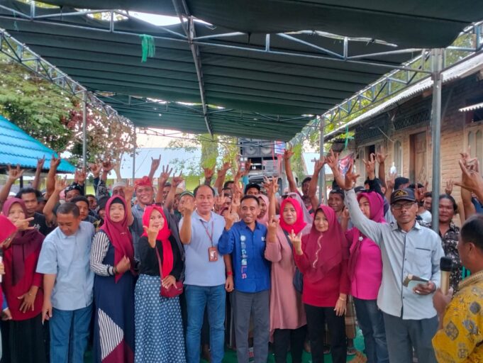 RASA Menyapa Labangka, Masyarakat Antusias dan Do’akan Kemenangan