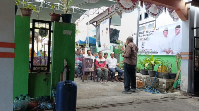 Minta Perbaikan Jalan, M.Taufik Ajak Warga Sabedo Menangkan MO-BJS