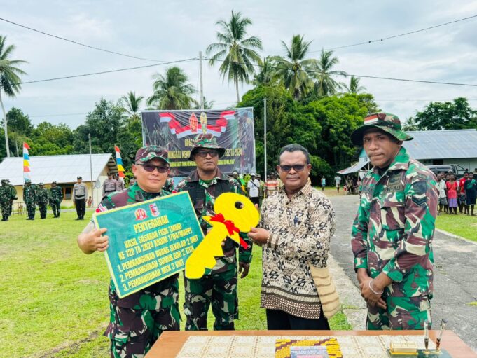 TMMD Ke-122 Kodim Mappi Resmi Ditutup