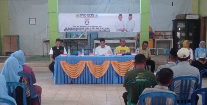 Haji Mo Kucurkan 31,4 Miliar Untuk Kecamatan Moyo Hulu