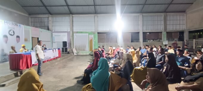 Haji Cade Ajak Warga Paroso Bela Baris dengan Pilih Mo-BJS, Warga Songkar Nyatakan Siap Menangkan