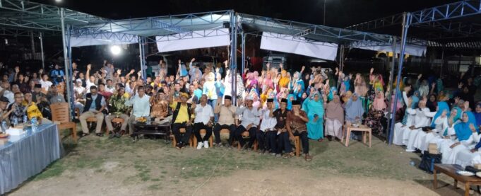 Mo-BJS Jadikan Desa Leseng Lumbung Suara