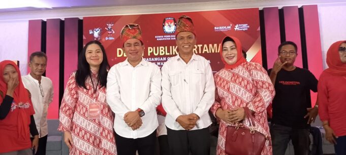 Debat Pertama, Rafiq-Sahril Paparkan Strategi Percepatan Penanganan Stunting