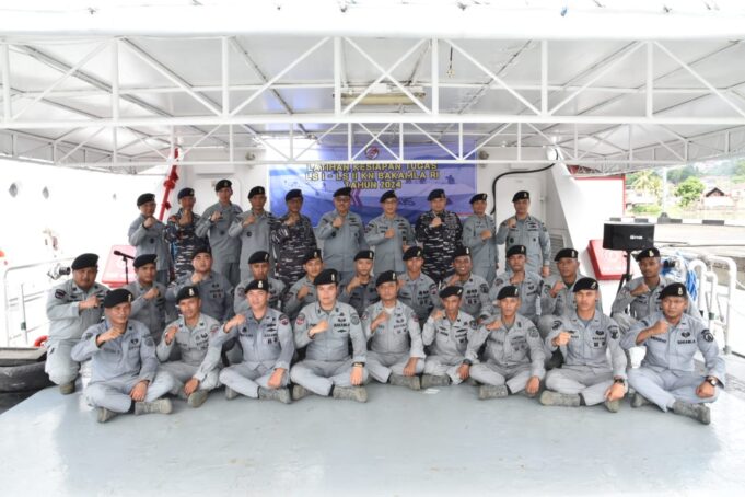 Bakamla RI Gelar Latihan Kesiapan Tugas di Perairan Timur Indonesia