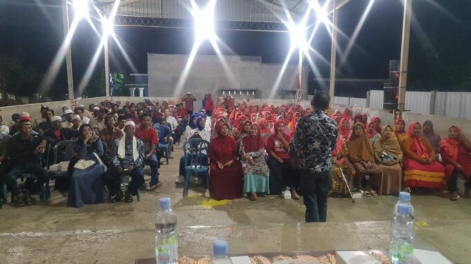 Kampanye Marathon pada Lima Desa di Kecamatan Moyo Hulu, Pasangan Rasa Paparkan SiRASA Ketenagakerjaan