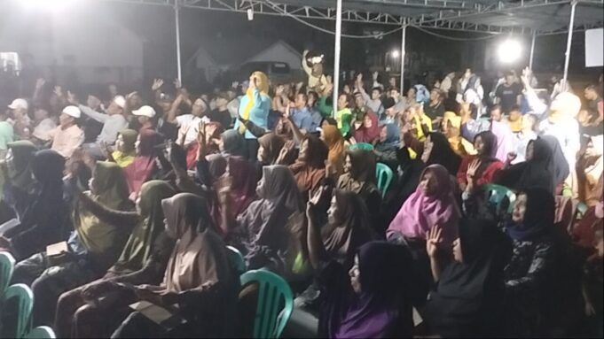 Masyarakat Pelat Padati Kampanye Cawabup Mo-BJS