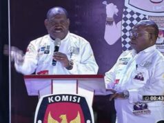 Survei TBRC: Willem Wandik – Aloysius Giyai Unggul di Pilgub Papua Tengah 2024