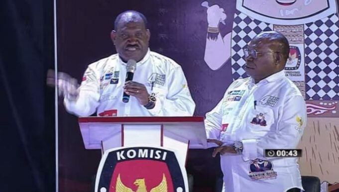 Survei TBRC: Willem Wandik – Aloysius Giyai Unggul di Pilgub Papua Tengah 2024
