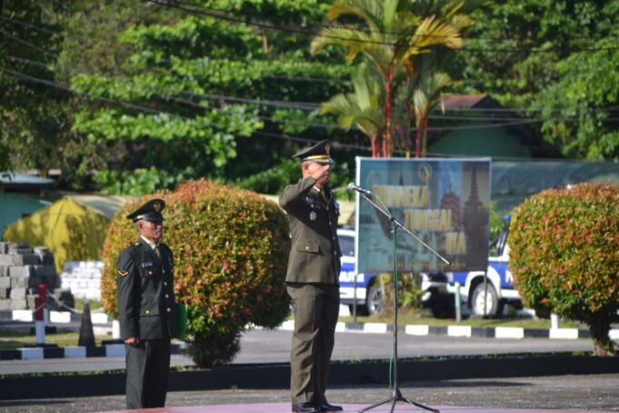 Peringati Hari Pahlawan 2024, Kodim 1710/Mimika Gelar Upacara Bendera