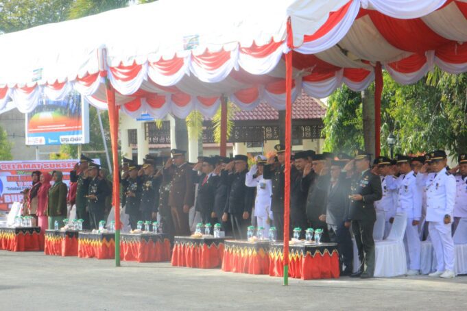 Kasiops Korem 012/TU Hadiri Upacara Peringatan Hari Pahlawan Di Pemda Aceh Barat
