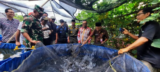 Ajak Masyarakat Ikut Lakukan Budidaya, Kades Pasir Putih Panen Perdana Ikan Lele
