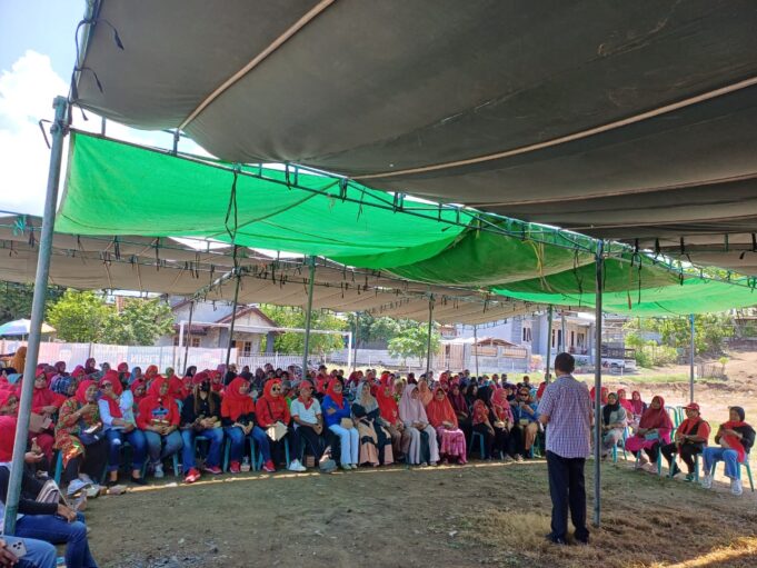 Warga Mapin Beru Solid Dukung RASA