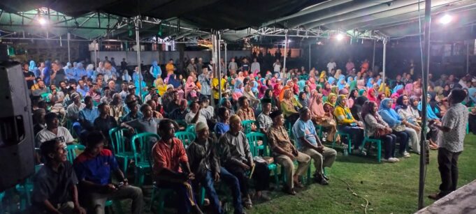 Ribuan Masyarakat Utan Hadiri Kampanye Paslon Nomor 4