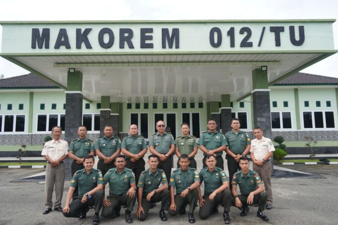 Kunjungan Kerja Kepala Keuangan Kodam Iskandar Muda ke Korem 012/TU