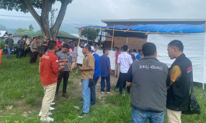 Bawaslu Sumbawa Proses Kejadian Surat Suara Tercoblos