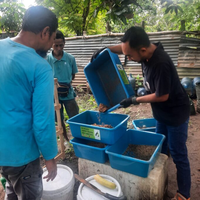 Kirana Retreat Ikuti Pelatihan Pengolahan sampah organik di Kuli Farm
