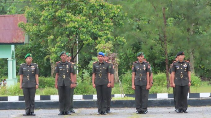 Kodim 1710/Mimika Gelar Upacara Peringatan Hari Juang TNI AD Ke-79