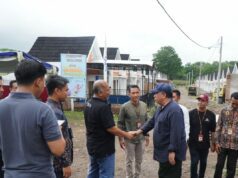 Wamen PKP-RI Bersama Rombongan Tinjau Perumahan Mahkota Residence