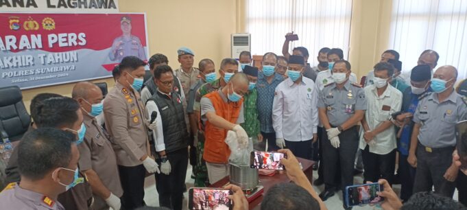 Polres Sumbawa Amankan Lebih 3 Kg Sabu, Ini Gambaran Kasus 2024 di Sumbawa