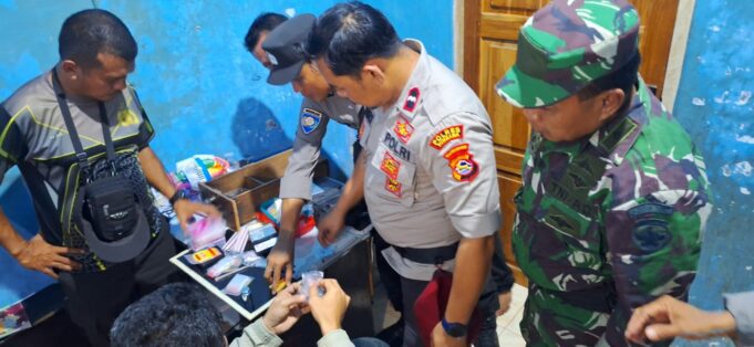Patroli Gabungan Jelang Tahun Baru 2025, Kodim 1607/Sumbawa Ungkap Kasus Narkoba