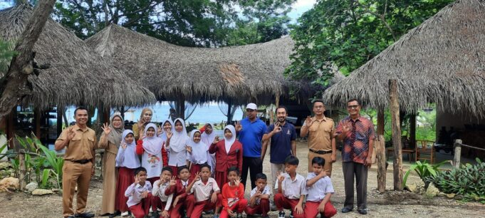 Belajar Pengolahan Sampah SDN 1 Sekongkang Kunjungi Kirana Retreat