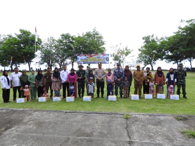 Kodim 1510/Sula Gelar Upacara Pembukaan TMMD Ke-123 Tahun 2025
