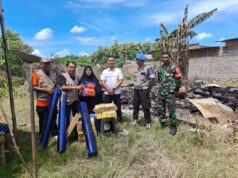 BPBD Sumbawa dan Lurah Seketeng Salurkan Bantuan Korban Kebakaran Lingkungan Raberas
