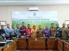 Komisi II DPRD Sumbawa Kunker ke Dinas Ketahanan Pangan NTB
