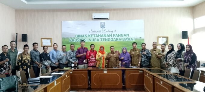 Komisi II DPRD Sumbawa Kunker ke Dinas Ketahanan Pangan NTB