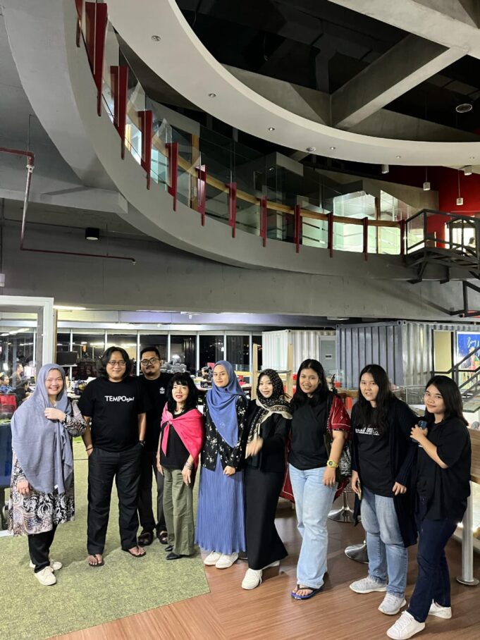 SKUAD INDEMO Desak APH Usut Tuntas Teror di Kantor Tempo