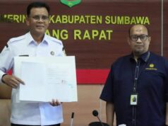 H. Jarot Tandatangani Perjanjian Kerja Sama Optimalisasi Pemungutan Pajak Pusat dan Daerah