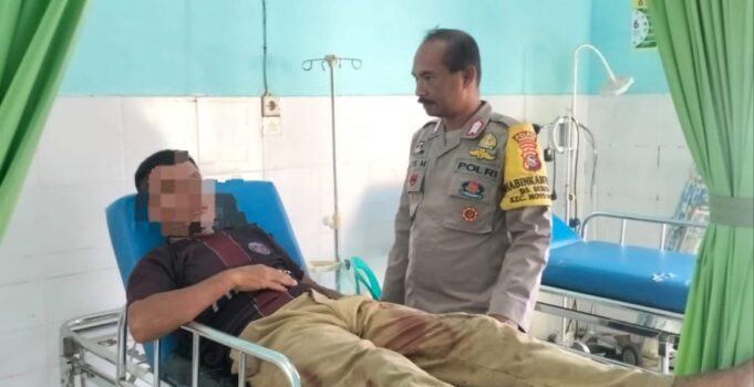 Lama Tak Saling Tegur, Cek-cok Lalu Main Parang